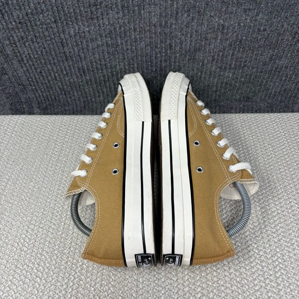 Converse Chuck 70 Low Toadstool Tan Egret Black Sneakers Shoes Mens Size 9